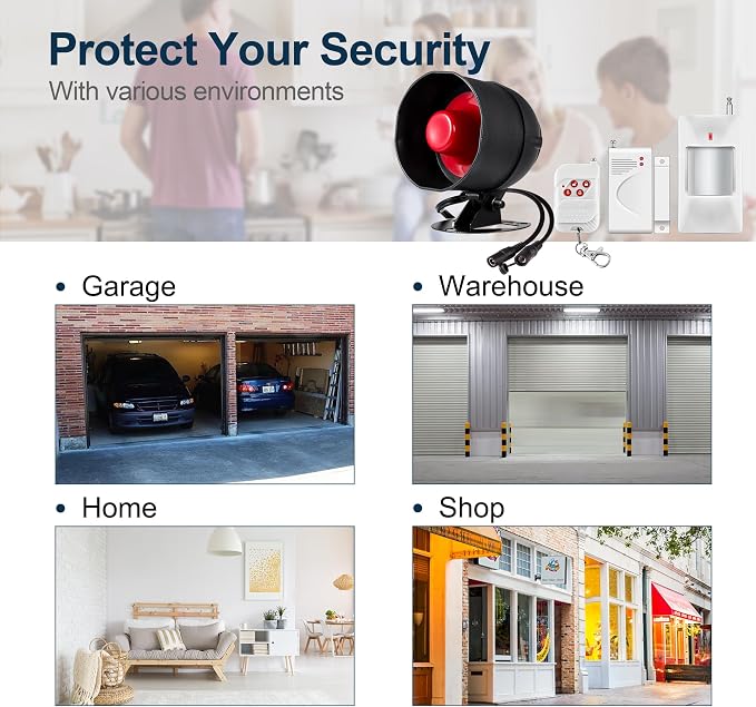 WiFi Alarm Home Security System, Wireless Alarm System - Image 7