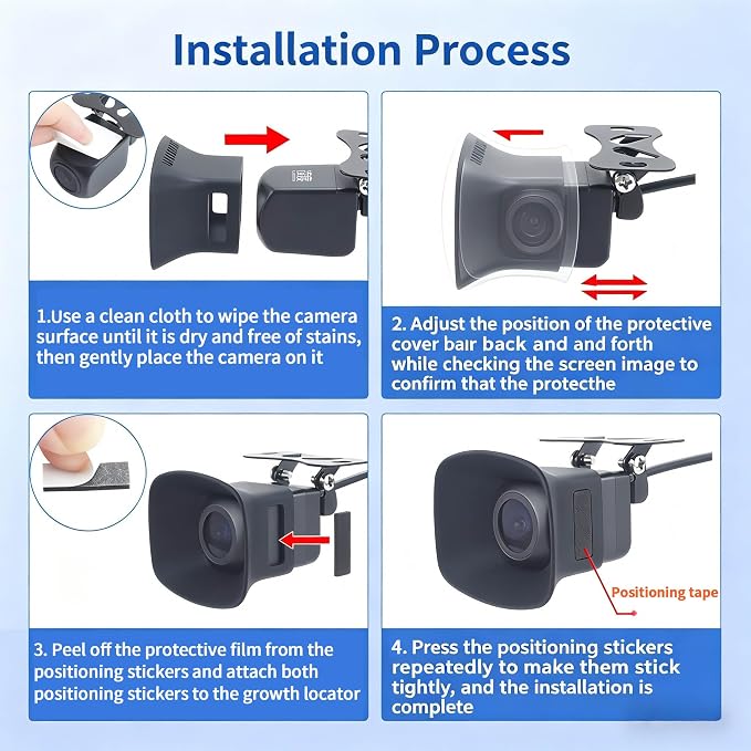 Car Backup Camera Rain Shield - Image 7