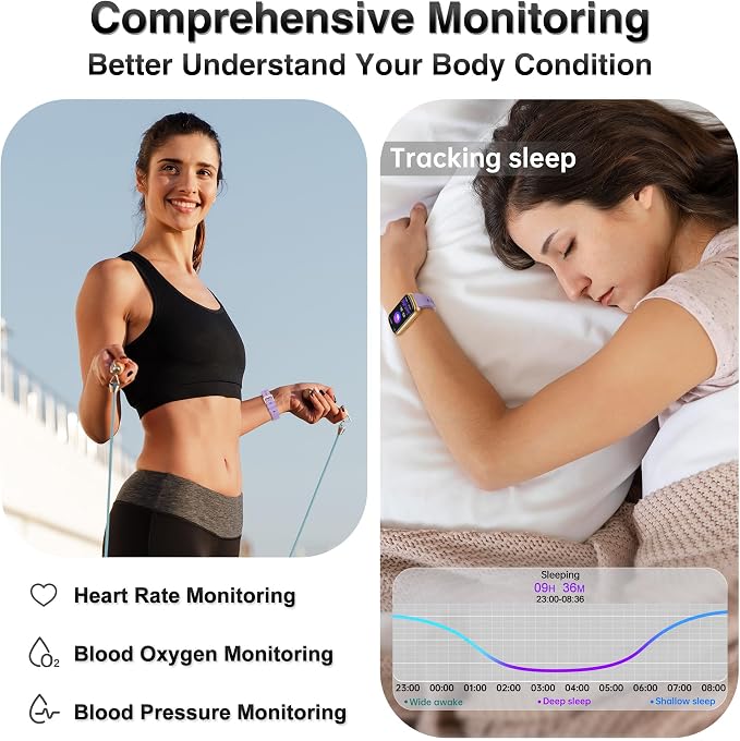 Fitness Tracker, Smart Watches for Women Men - Image 3