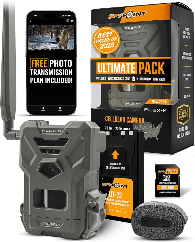 SPYPOINT Flex-M and SD Card Pack by SPYPOINT%E2%80%93ReliableScoutingSuccessfulHunting