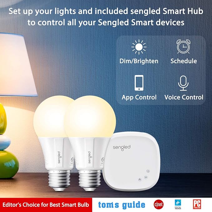 Sengled Smart Light Bulb Starter Kit, Smart Bulbs that Work - Image 8