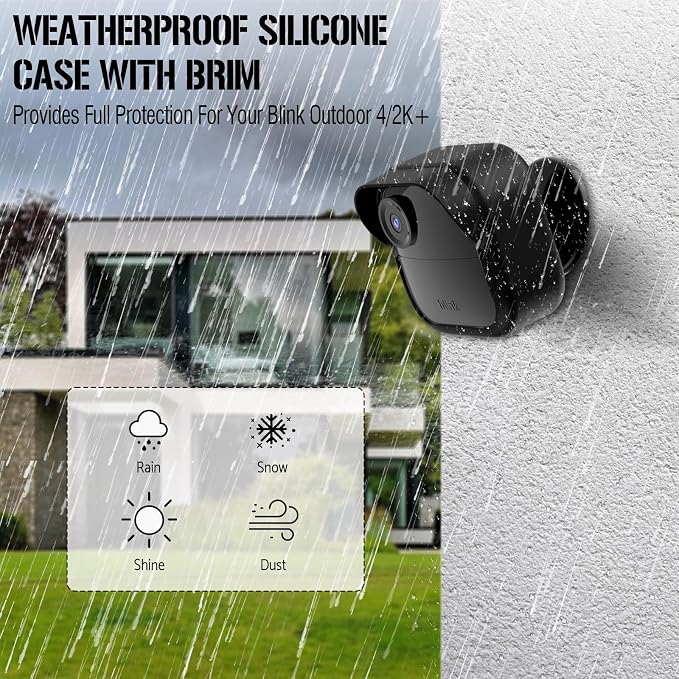 Silicone Skin Case/Cover for Blink Outdoor 4/2K+ - Image 3