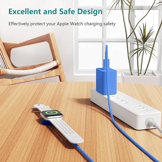 2Pack for Apple Watch Charger Cable, Magnetic Fast Charger to USB-C Cable 3FT - Image 5