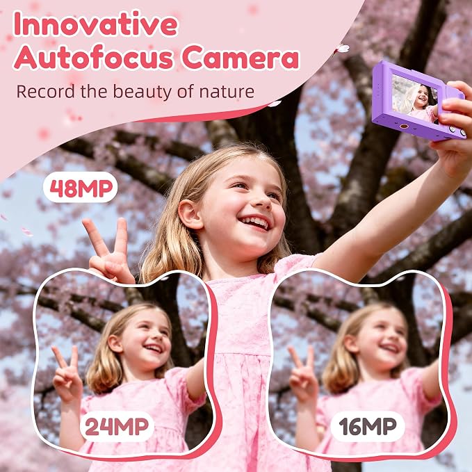 Digital Camera, FHD 4K Digital Point and Shoot Camera - Image 6