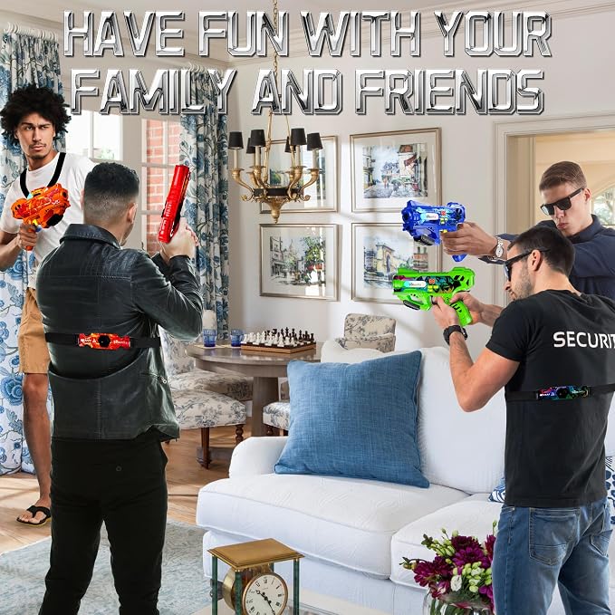 Rechargeable Laser Tag Guns Set of 4 - Image 6
