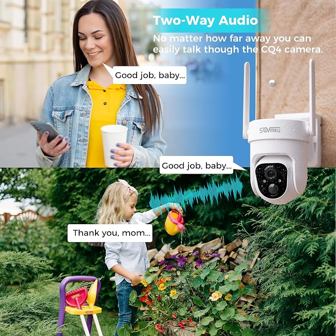 Sovmiku CQ3 4G LTE Cellular Security Camera Wireless Outdoor, $14.9/Month - Image 4