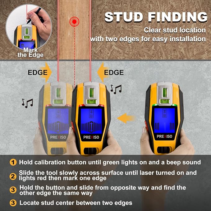 PREXISO 2-in-1 Stud Finder - Image 5