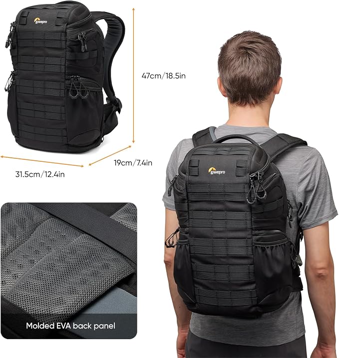 Lowepro ProTactic BP 350 AW III Camera Backpack, 4-point Access, Professional - Image 2