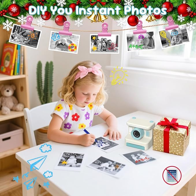 Kids Camera Instant Print, Instant Print Camera - Image 3