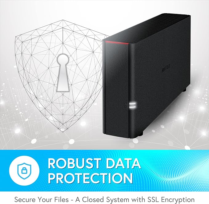 BUFFALO LinkStation 210 6TB 1-Bay NAS Network Attached Storage - Image 6