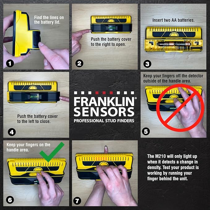 Franklin Sensors Prosensor M210 Stud Finder - Image 8