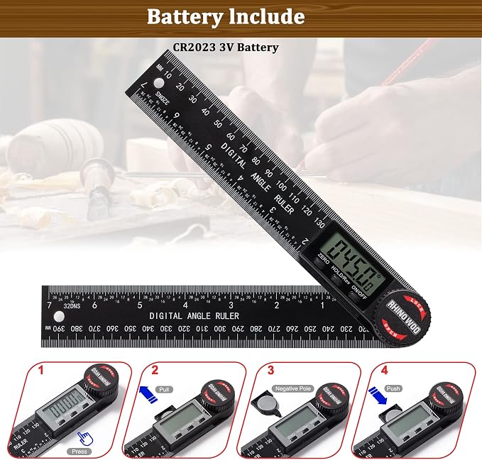 Digital Angle Finder Protractor, Angle Measuring Tool - Image 5