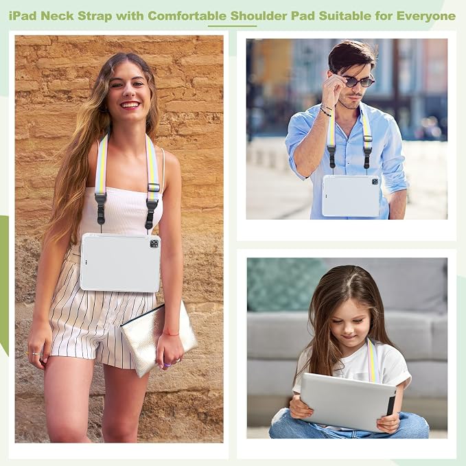Universal Shoulder Strap, Removable Neoprene Padded Camera Strap, Adjustable - Image 2