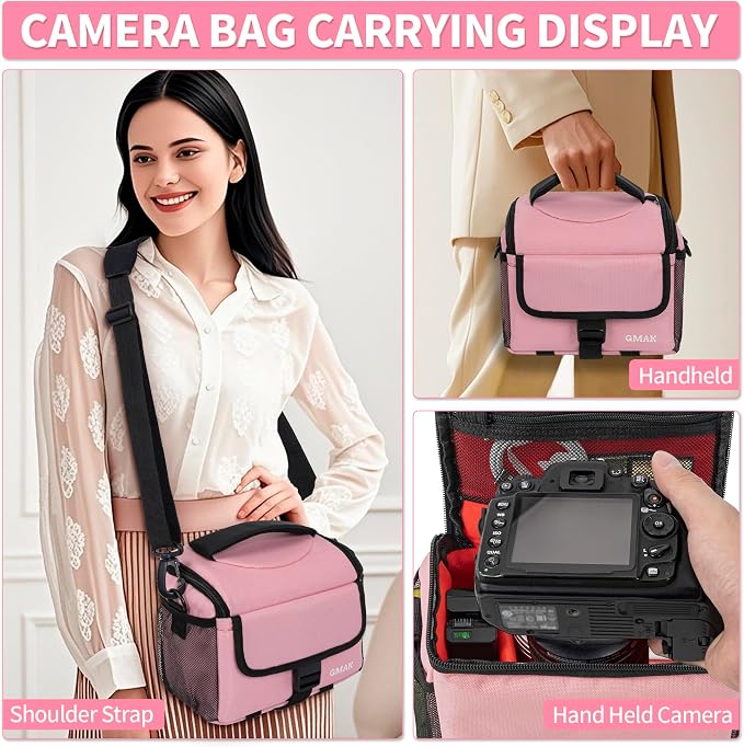 GMAK Camera Carrying Bag, Anti-Shock Camera Case Bag - Image 8
