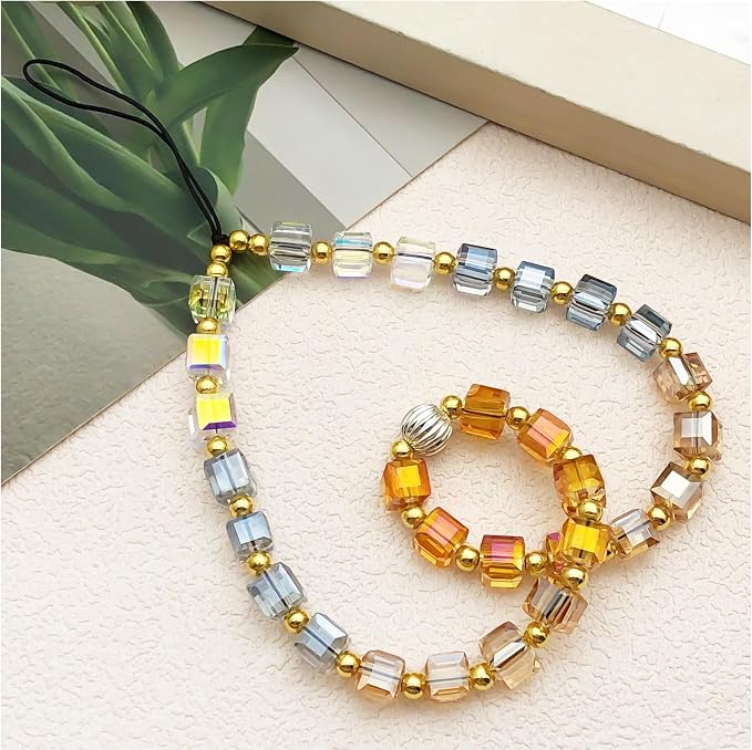 Beaded Camera Wrist Strap Cute Digital Camera Charm Lanyard Phone Chain - Image 2