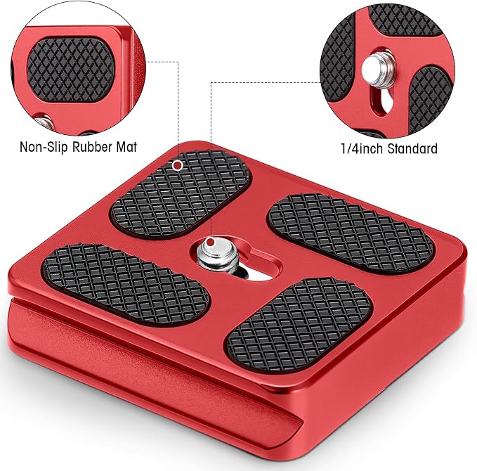 Frienda 2 Pieces Metal Quick Release Plate - Image 3