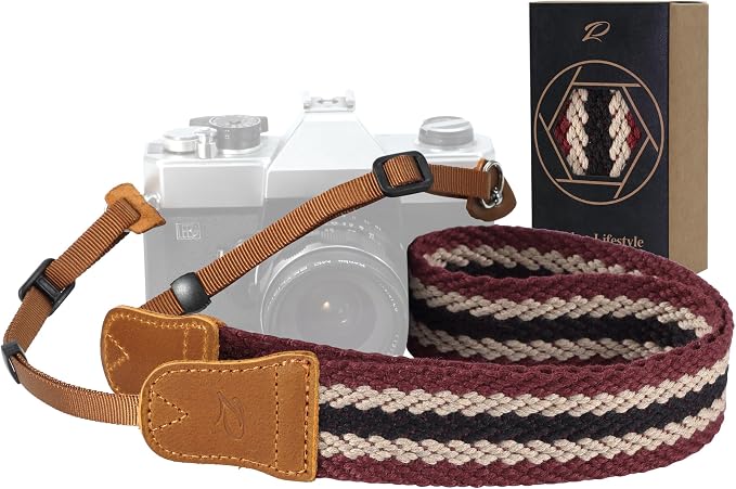 Padwa Lifestyle Stripes Camera Strap by PadwaLifestyleCameraStrap