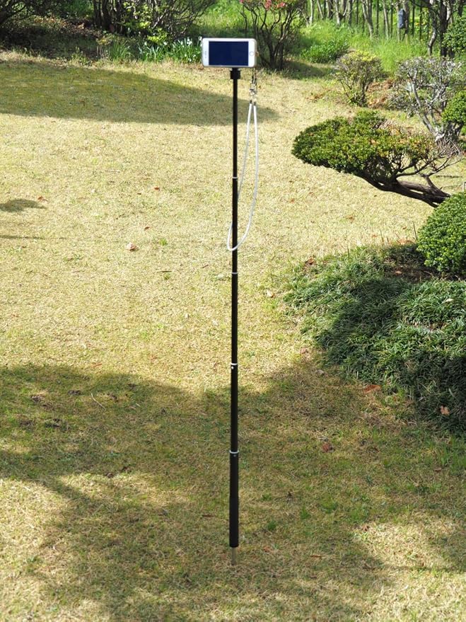 Golf Monopod Selfie Stick with Metal Ground Spike, Magnetic Phone Holder 52" - Image 5