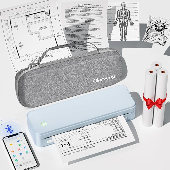 Gloryang Inkless Portable Printer by Gloryang