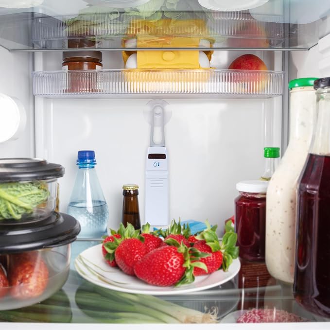 AcuRite Matte White Digital Wireless Fridge and Freezer Thermometer - Image 3