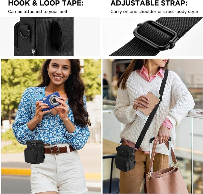 Travel Case Compatible with Kodak PIXPRO FZ55/FZ53/FZ45/FZ43 16MP Digital Camera - Image 7