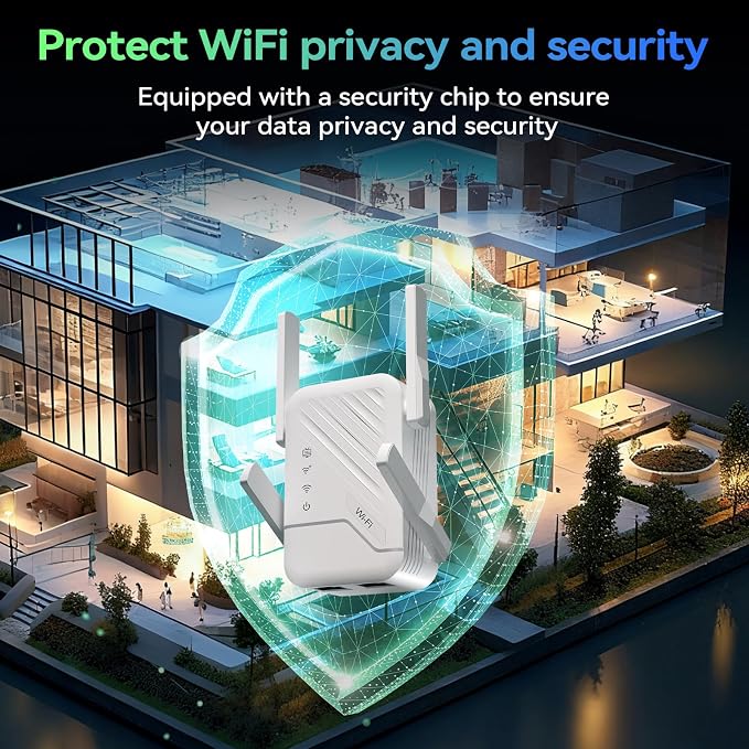 2026 Best WiFi Extender Signal Booster, Internet Extender Covers Up to 13389 - Image 5