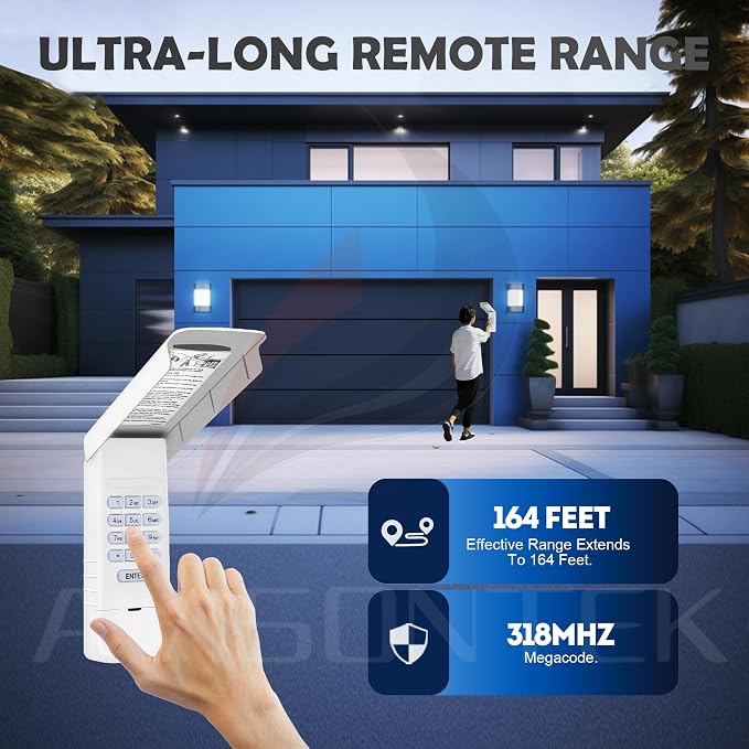 Avisontek for Wireless Linear Garage Door Opener Keypad LPWKP/MDTK - Image 5