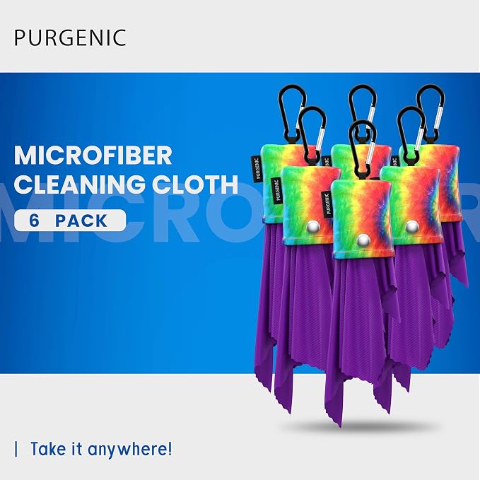 Microfiber Cloth & Glasses Wipes Lens & Glasses Cleaning Cloth - Image 2