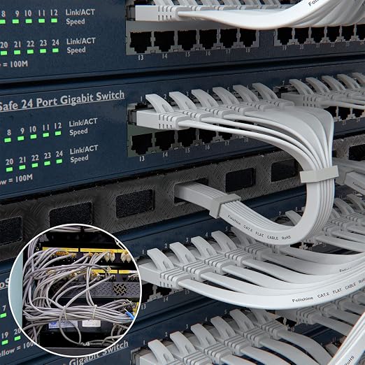 Folishine Cat 6 Ethernet Cable High Speed - Image 6
