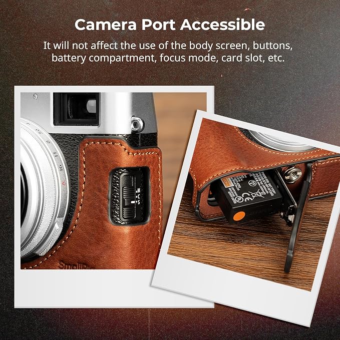 SMALLRIG X100VI Half Leather Case Kit - Image 5