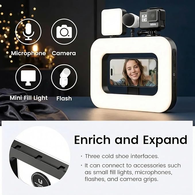 Ring Light for Phone, Magnetic Selfie Light - Image 8