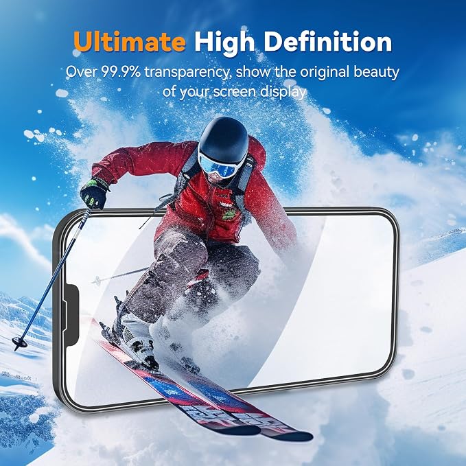 Wiaocit 3 Pack Tempered Glass Screen Protector - Image 7