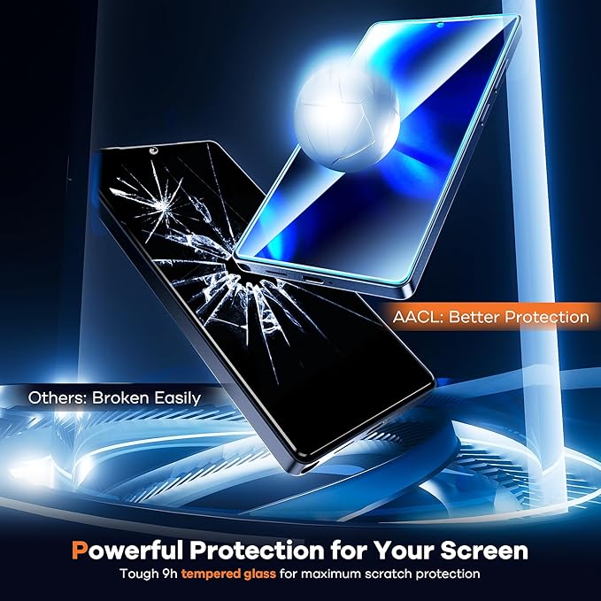 AACL 3-Pack for Samsung Galaxy S25 Ultra Screen Protector Tempered Glass - Image 4