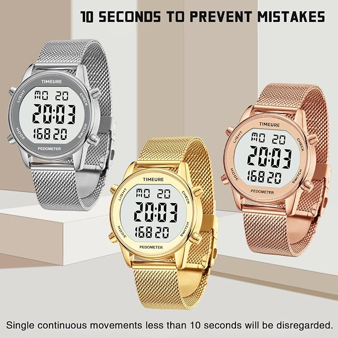 Women's Step Counter Pedometer Watch - Image 9