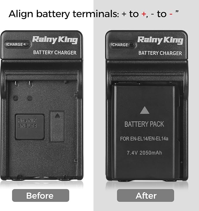 EN-EL14/EN EL14a Battery Charger - Image 6