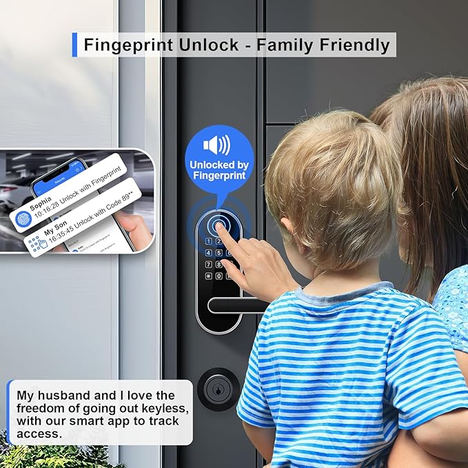 Bluetooth Fingerprint Smart Lock - Image 2