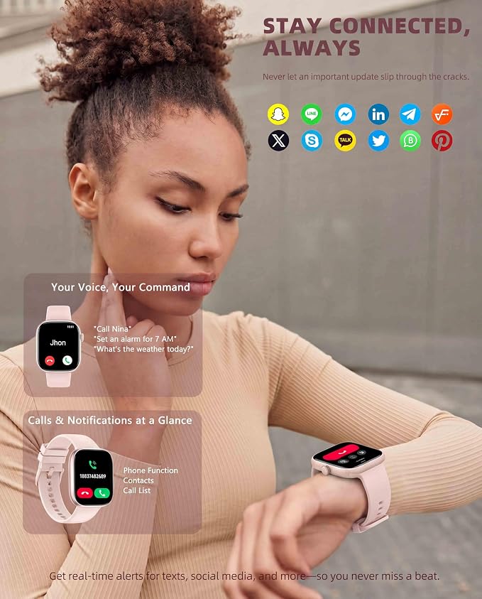 Smart Watch for Women Men, Fitness and Sleep Trackers - Image 5