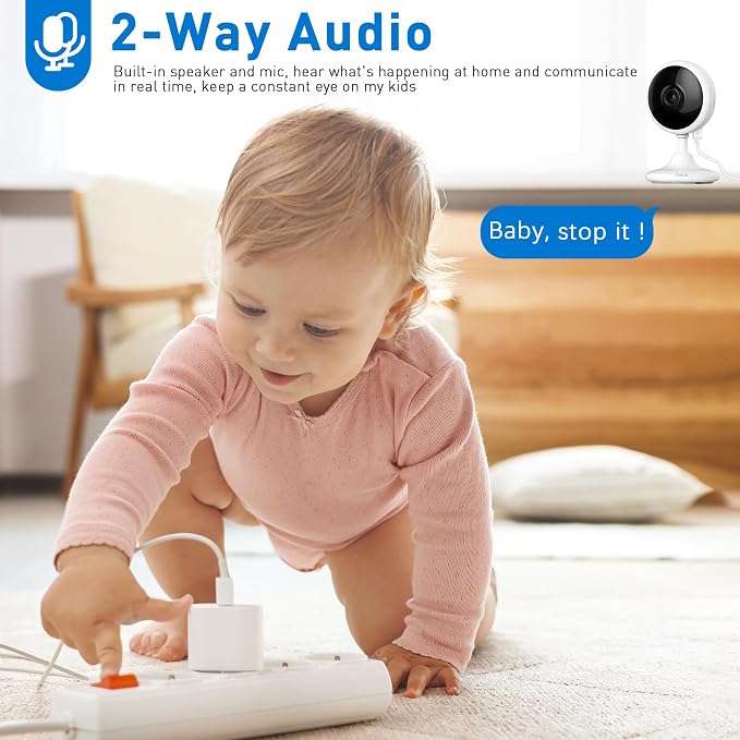 2K Home Security Cameras, Indoor Camera - Image 6