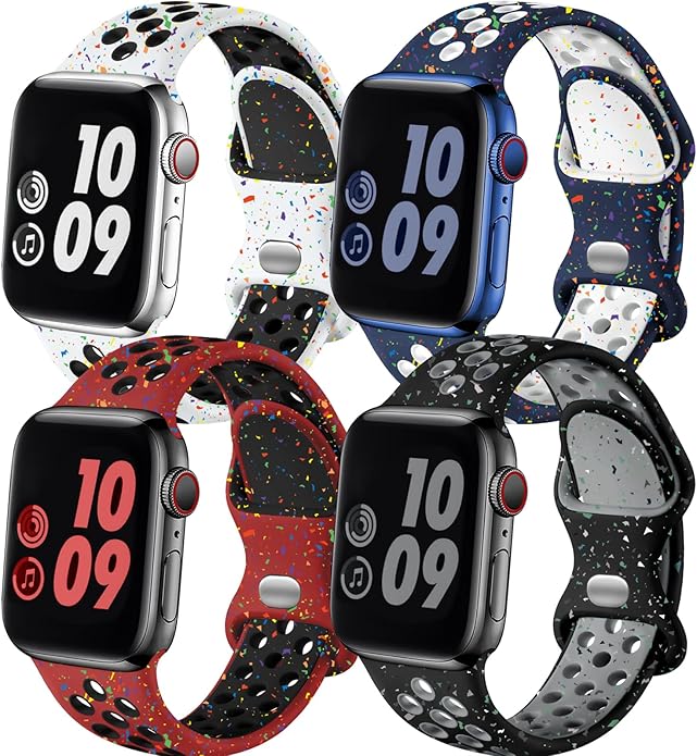 Adorve 4 Pack Sport Bands Compatible by Adorve