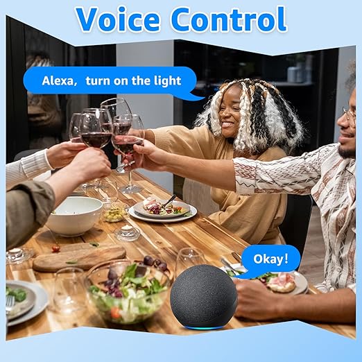 WiFi Smart Outlet Plug with Remote, Compatible with Alexa and Google Home via - Image 4