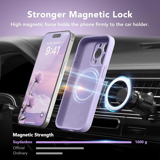 Magnetic for iPhone 15 Pro Case, Compatible - Image 3