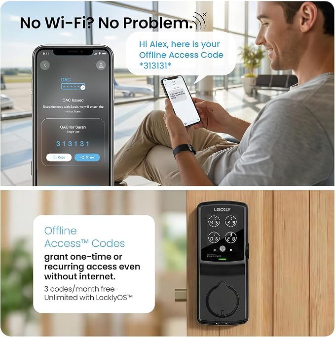 Lockly Secure Plus, Keyless Entry Door Lock, Smart Locks - Image 7