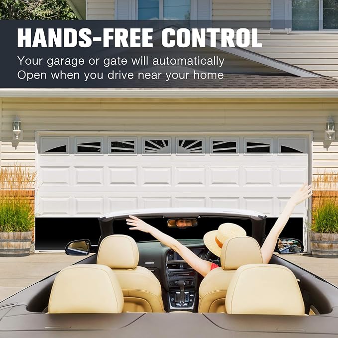 AGSHOME Smart Wi-Fi Garage Door Opener Remote, APP Control, Compatible - Image 6