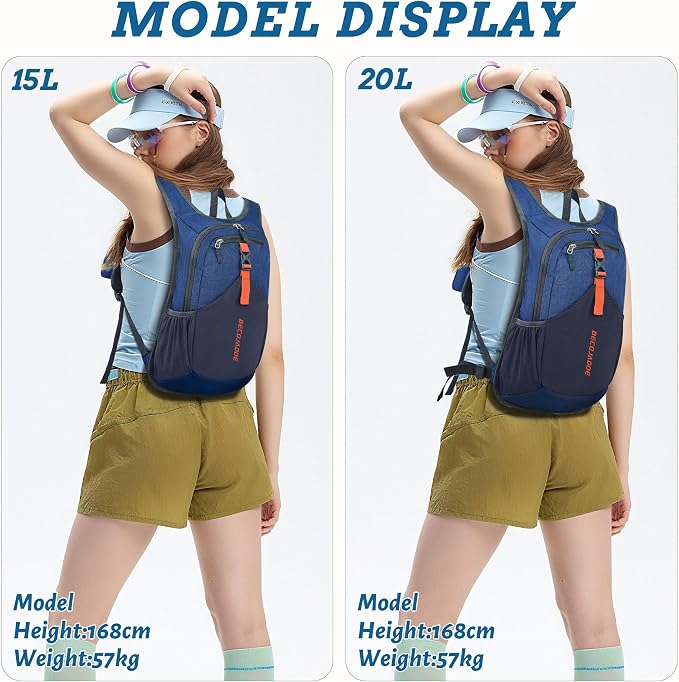 BECOJADDE 20L Small Hiking Backpack - Image 5
