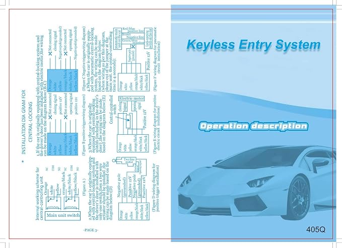 Keyless Entry car, Aiuphing Universal Remote Door Lock kit, Car Remote Central - Image 5