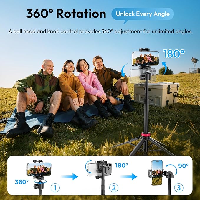 ULANZI 0.01s Auto Pop Open Phone Tripod - Image 4
