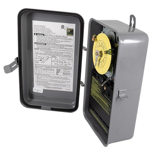 Intermatic T101R 24-Hour Mechanical Timer Switch - 120V SPST - Image 6