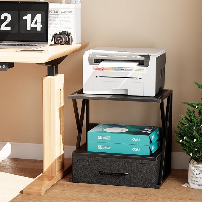 aboxoo Printer Stand for Desk - Image 8