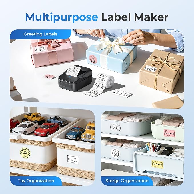 PM240 Label Maker Machine with Tapes, Set 1 - Image 2