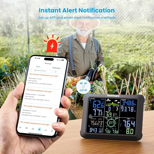 Sainlogic 14-in-1 WiFi Smart Weather Station - Image 3
